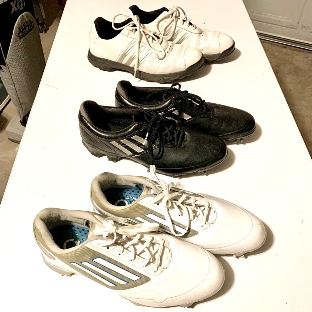 BUNDLE!  3 pairs of Adidas Golf Shoes